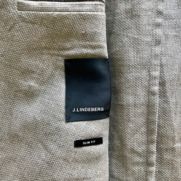 J. Lindeberg Suits & Blazers | Hopper Soft Basket Linen Blazer Worn ...